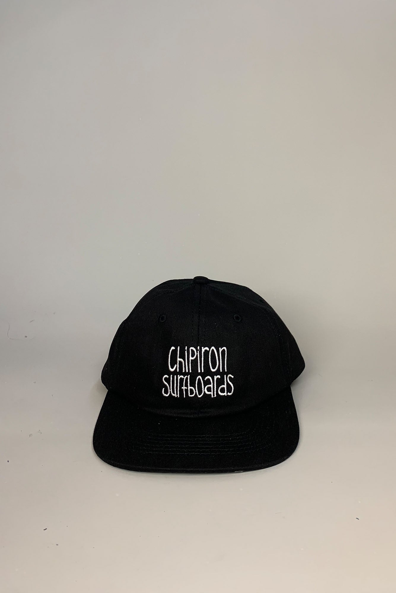 casquette-6-panels-noir-chipiron-surfboards-2