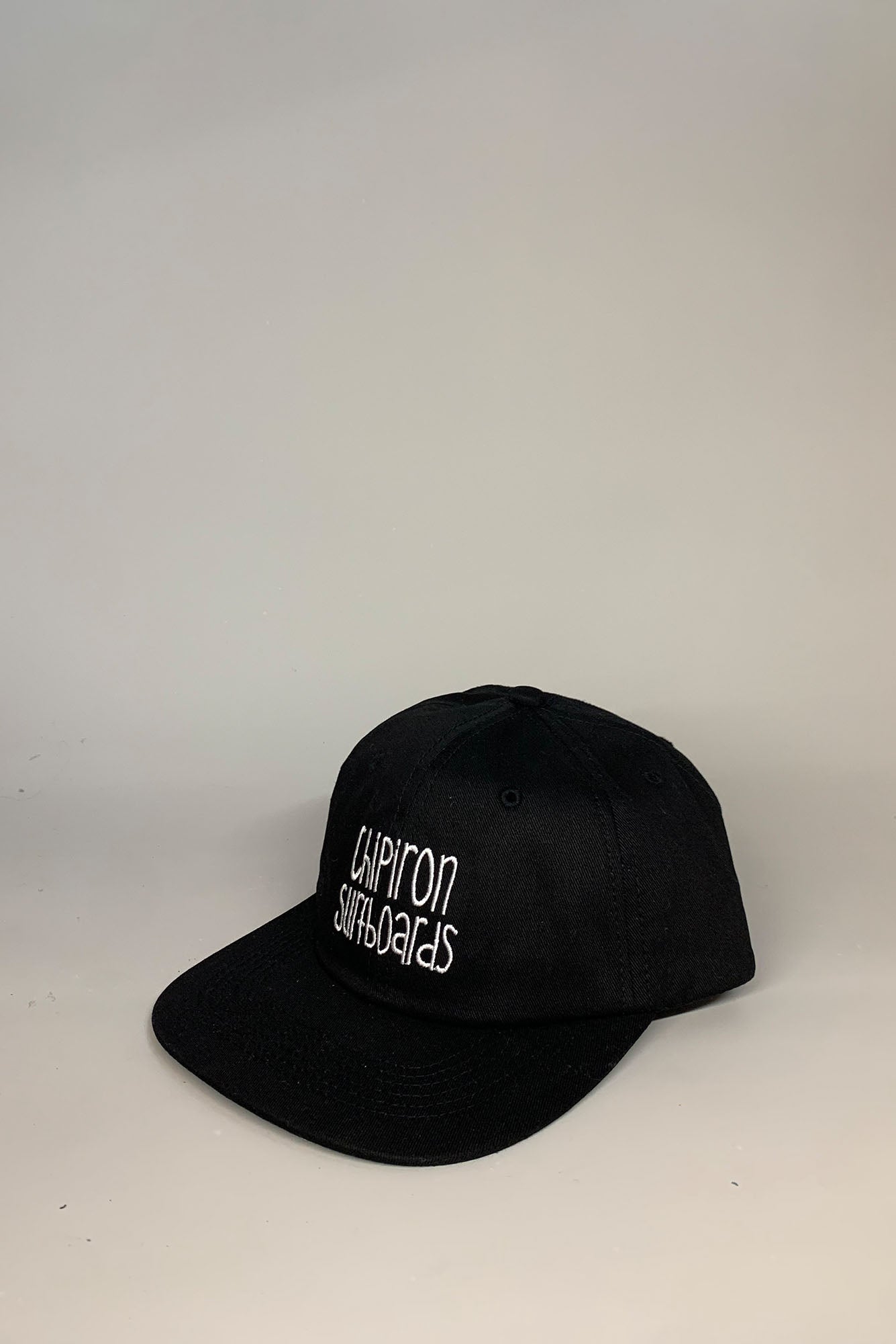 casquette-6-panels-noir-chipiron-surfboards
