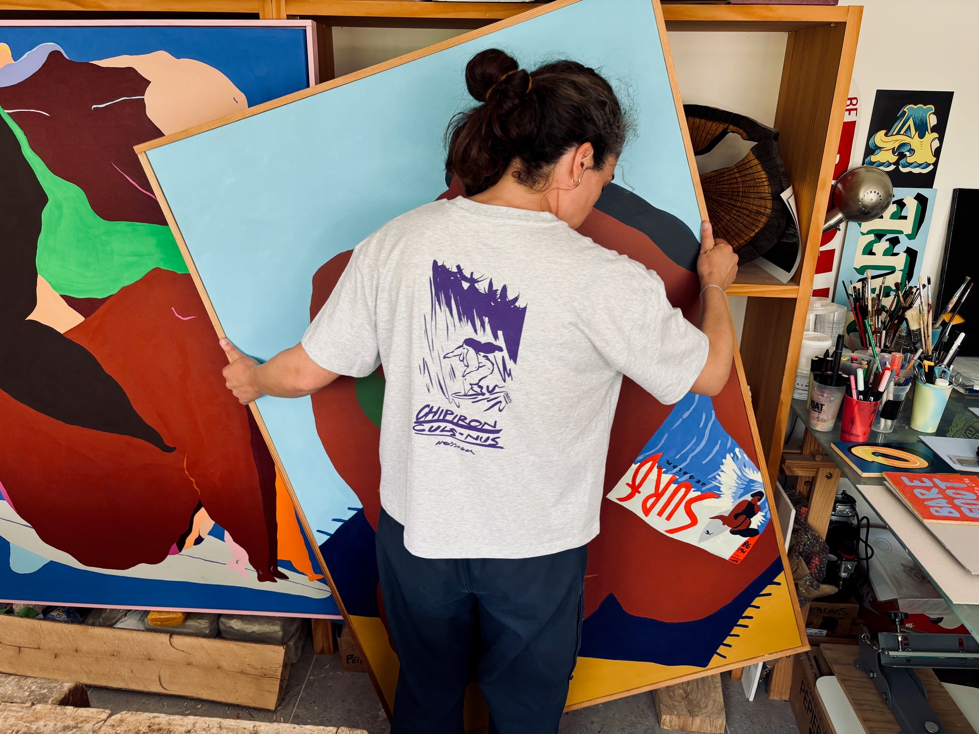 T-shirt femme Culs Nus par Agathe Marcé