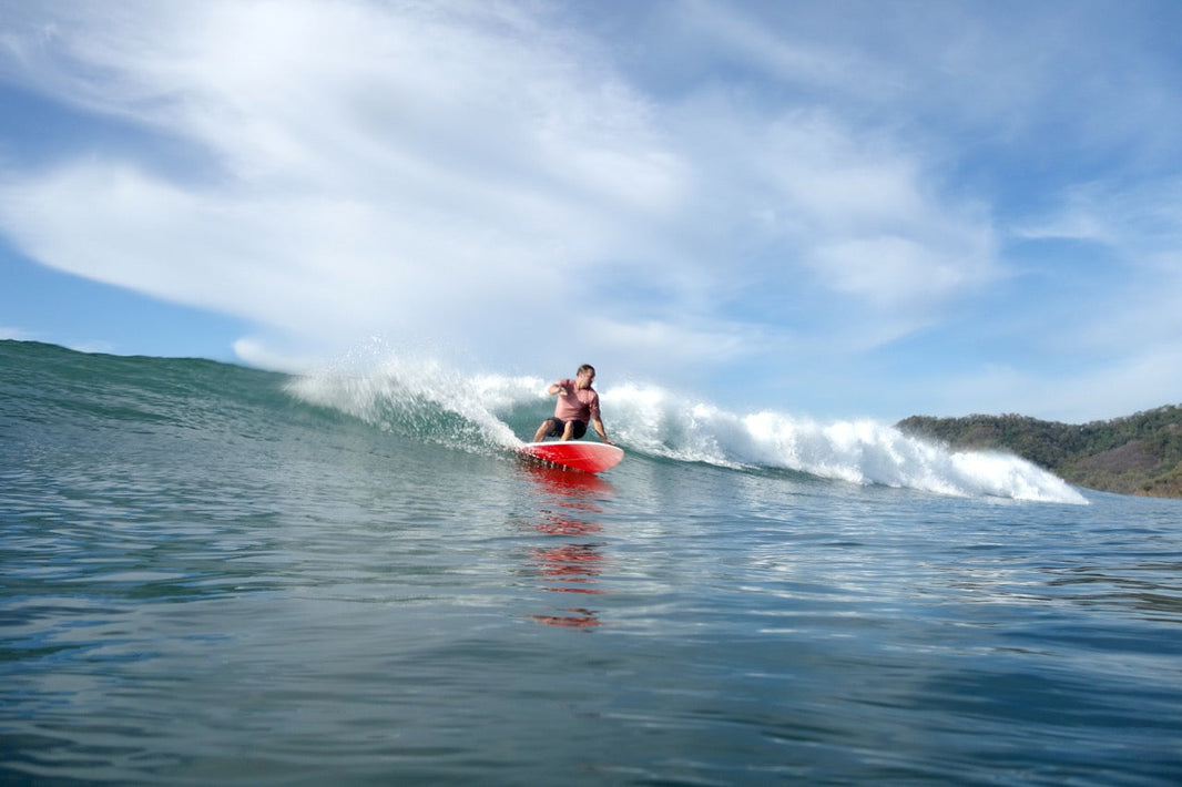 Début d'un surf trip au Costa Rica