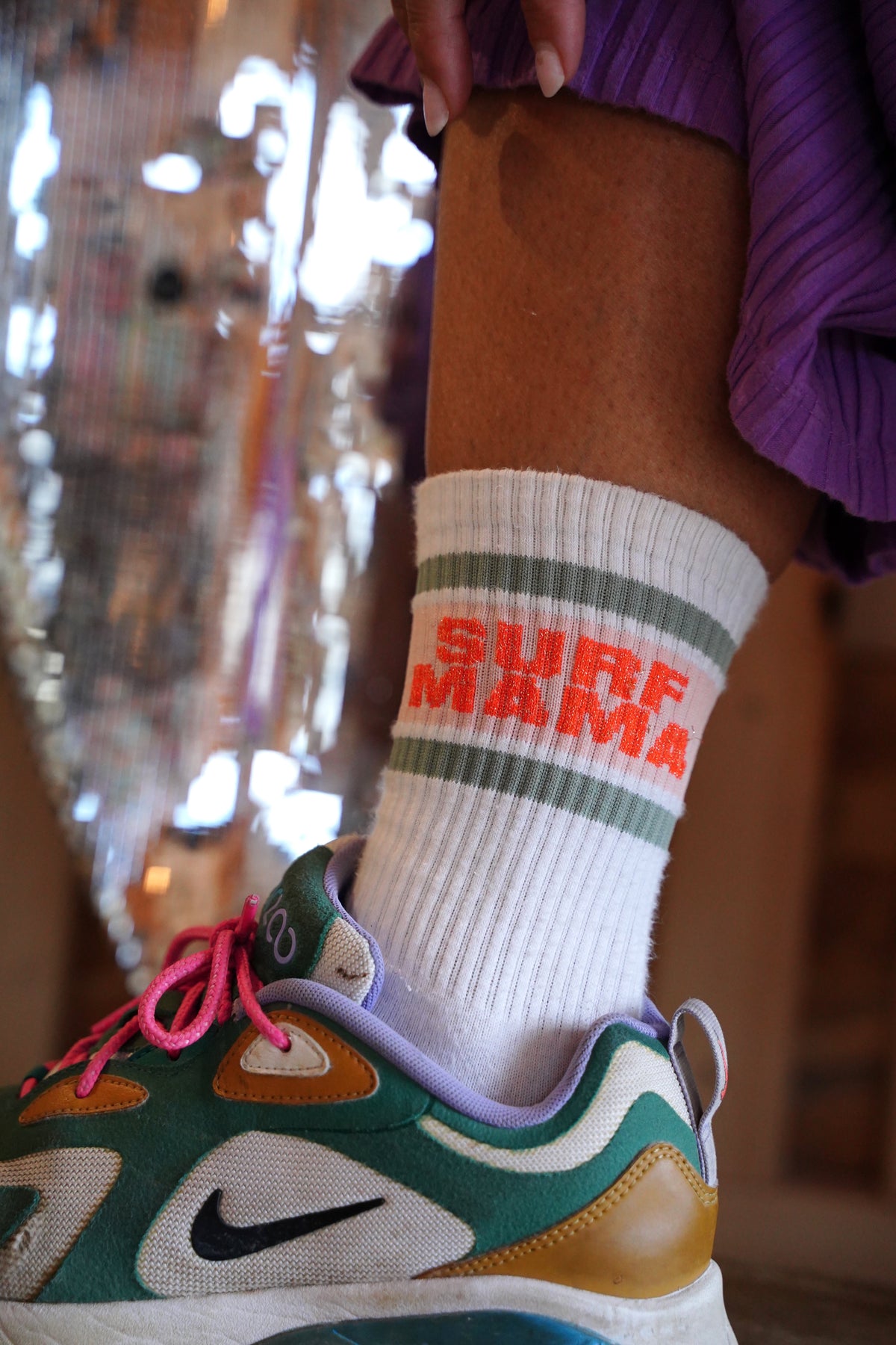 Chaussettes Surf Mama vintage