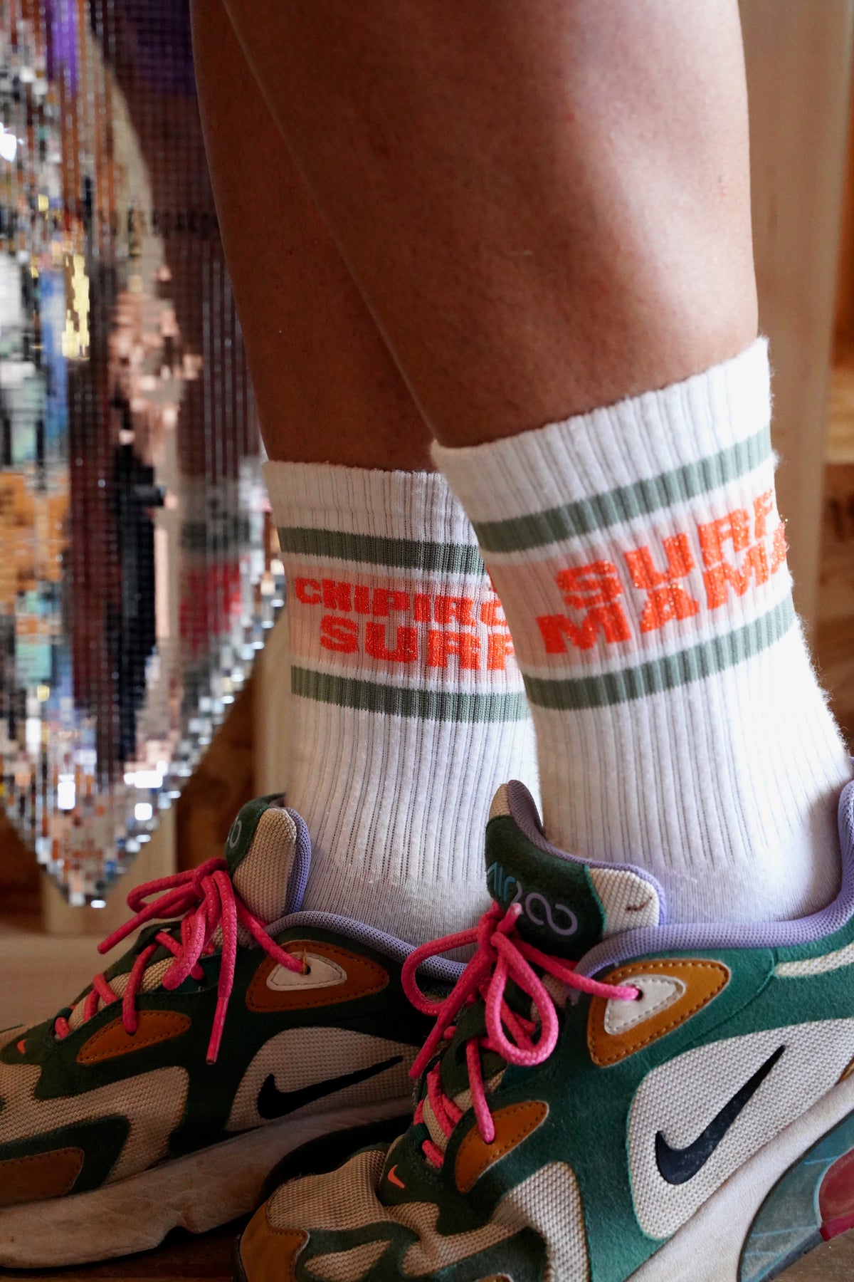 Chaussettes Surf Mama vintage