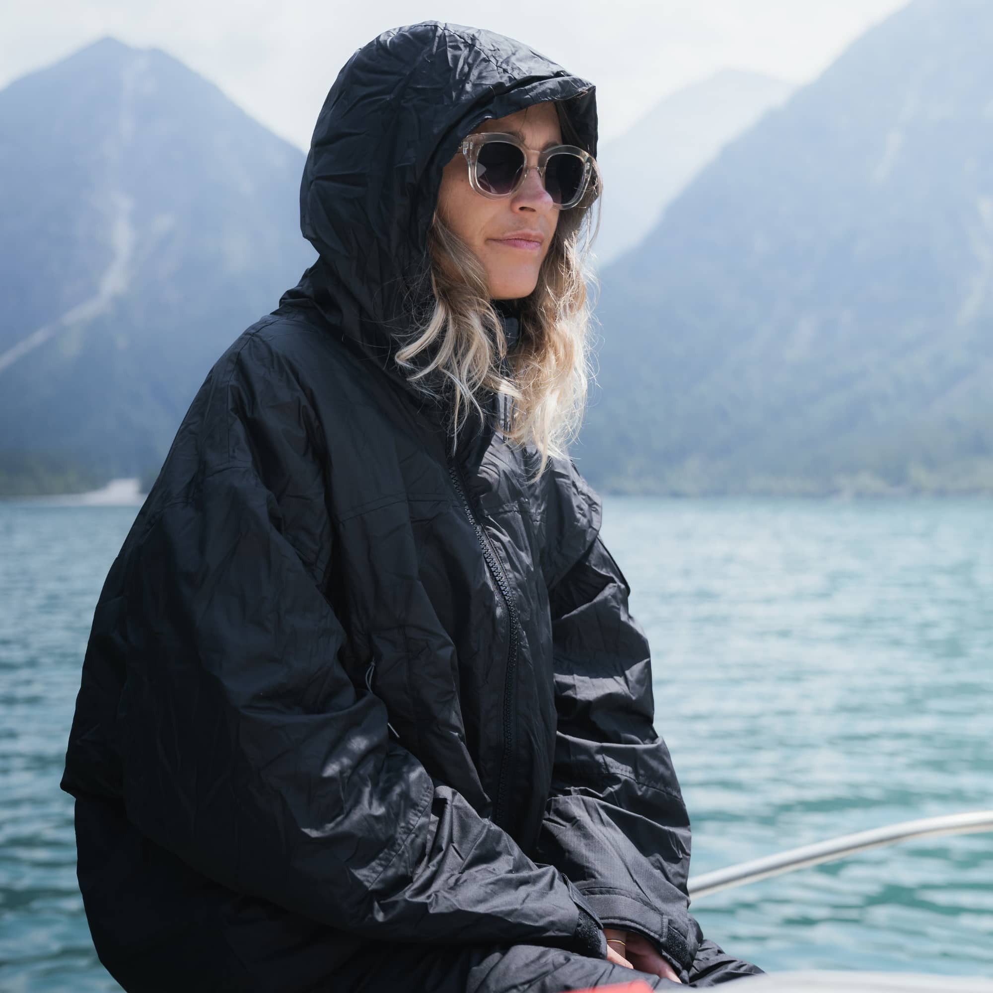 VOITED Veste Peignoir | Noir