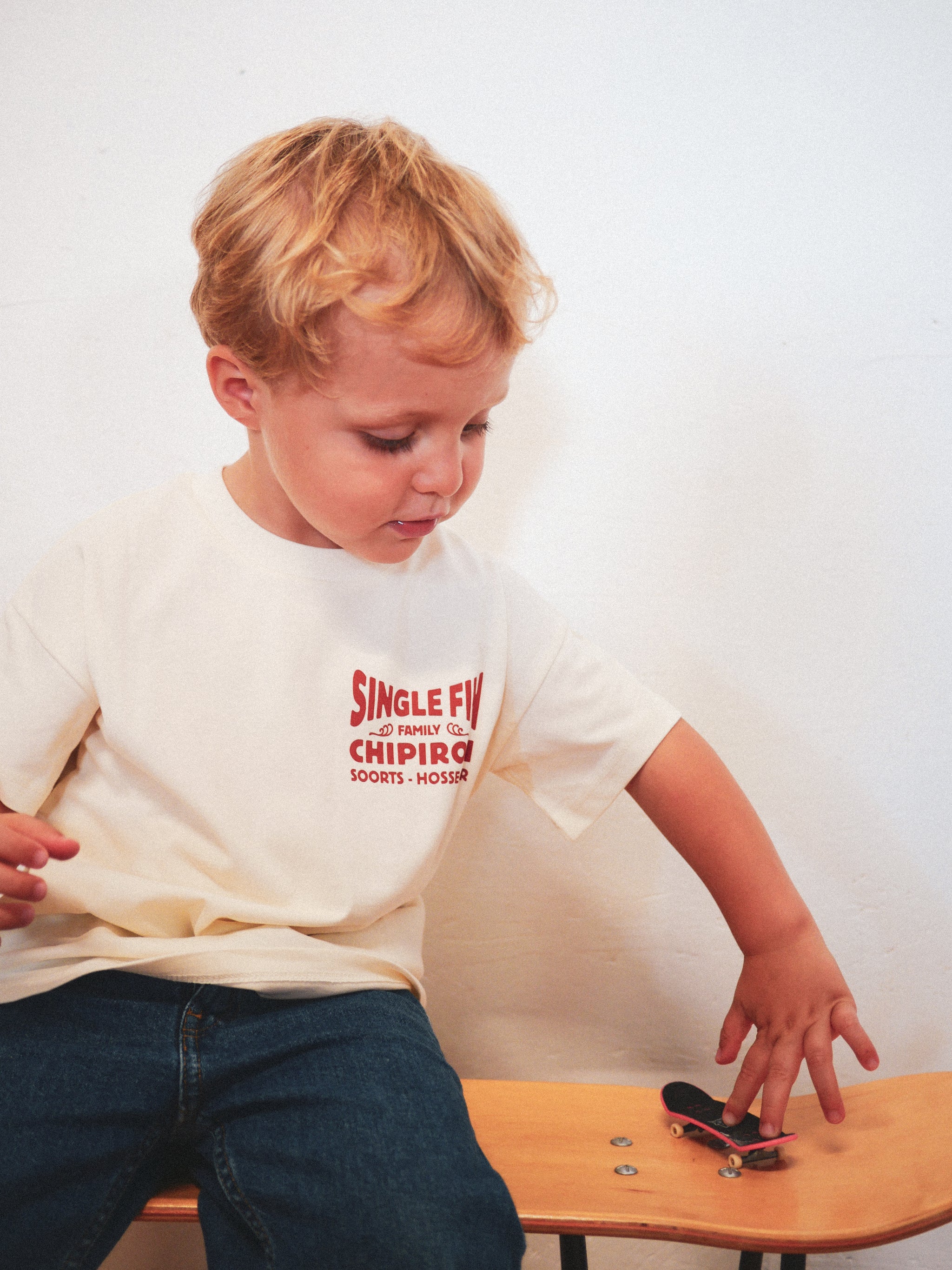 T-shirt enfant loose Single Fin