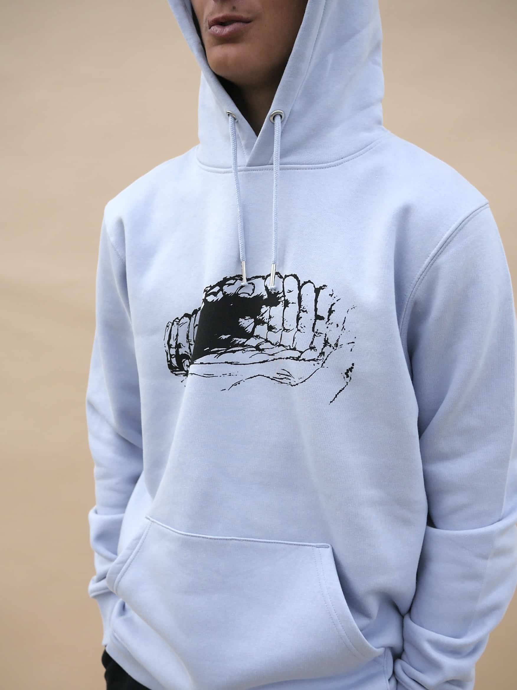 SWEAT_CAPUCHE_HAND_WAVE_SS22_BLEU_CIEL_CHIPIRON_SURFBOARDS_HOSSEGOR
