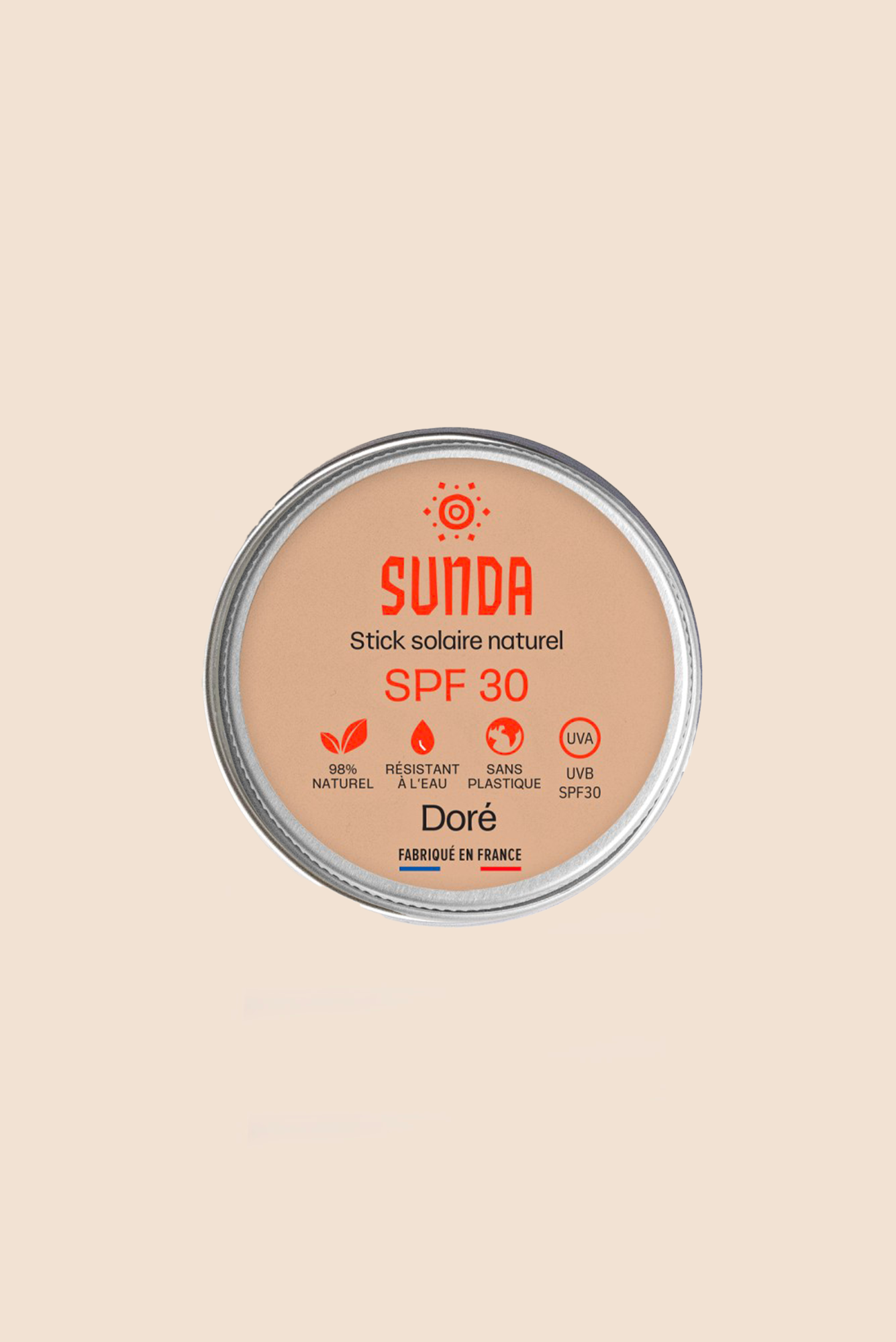 Baume solaire SPF 30 Doré