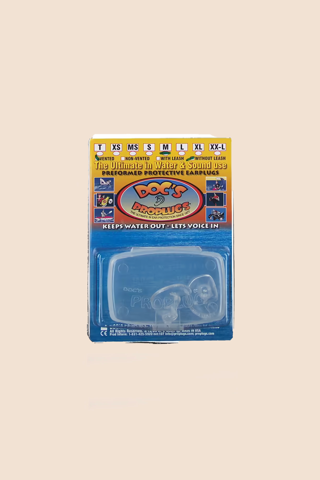 BOUCHON D'OREILLE DOCS PROPLUGS