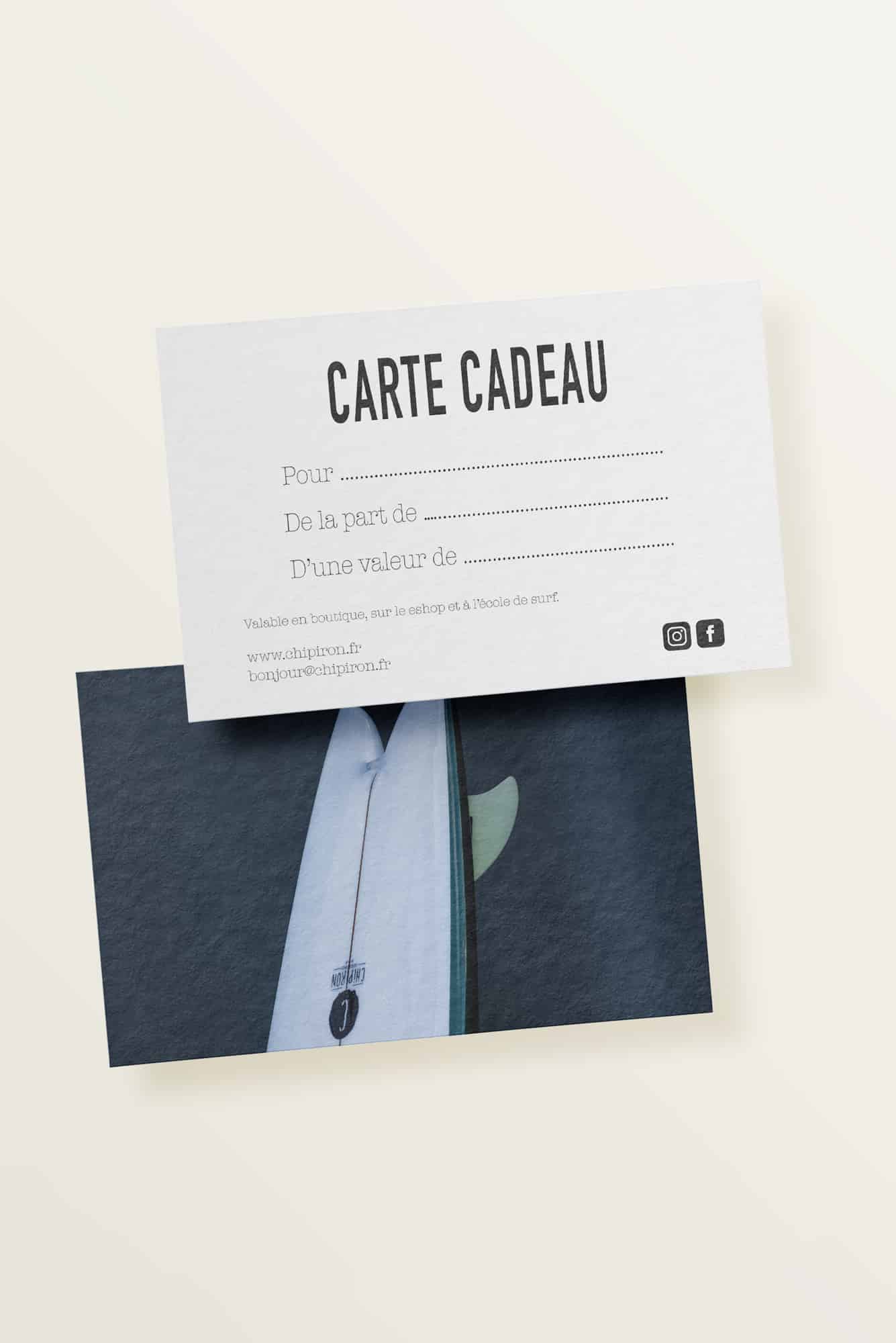 Carte cadeau