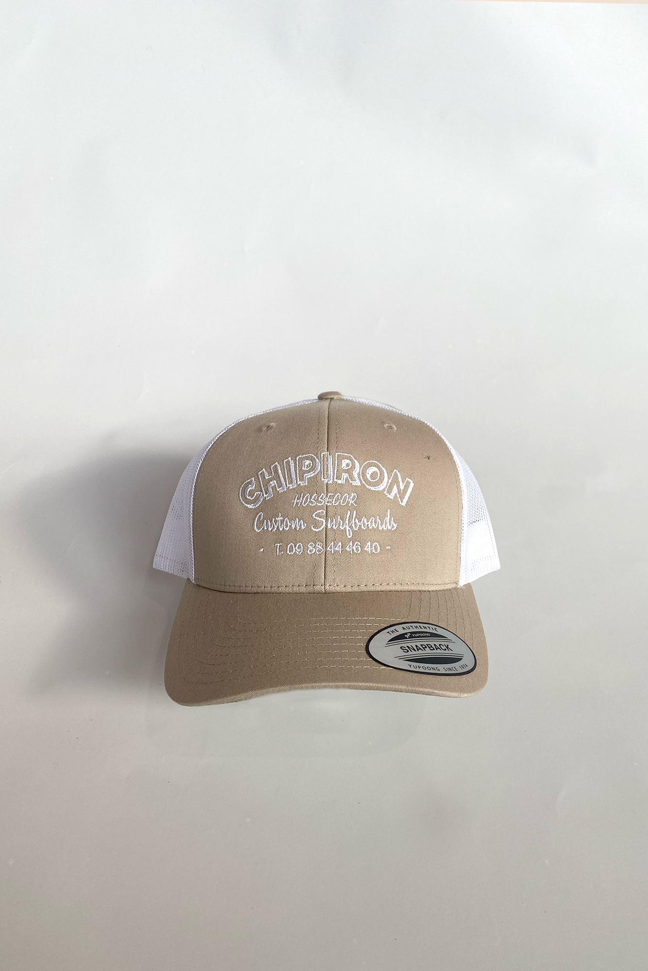 Casquette trucker beige l'Atelier