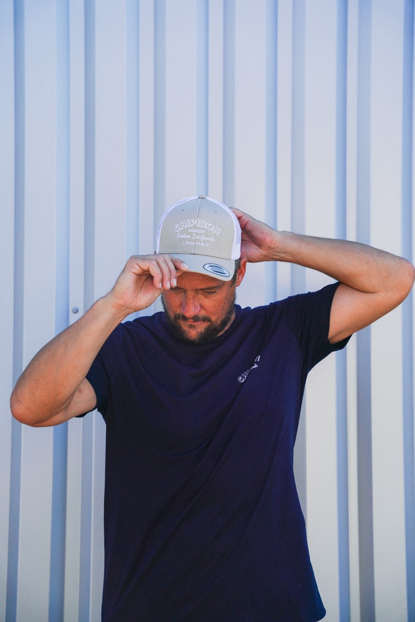 Casquette trucker beige l'Atelier