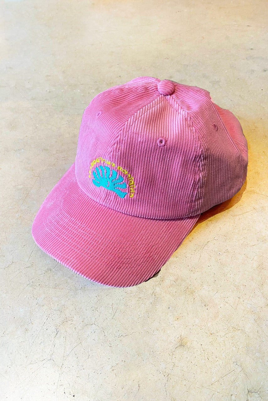 casquette-velours-rose-chipiron-surfboards - Grande