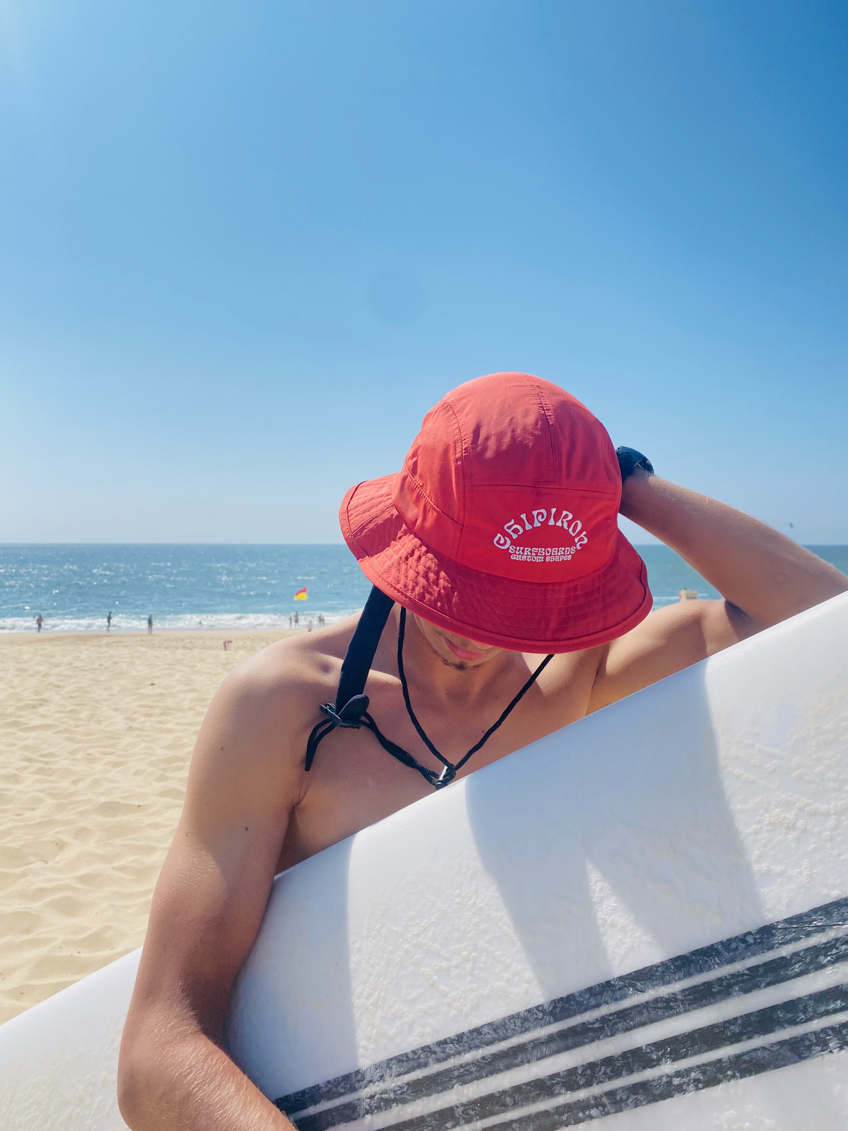 Terracotta surf hat