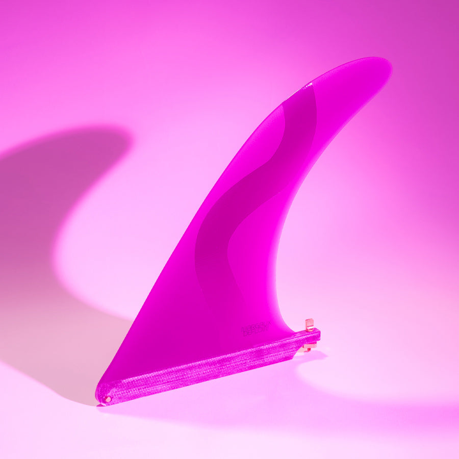 Single fin 6.5" cream Deflow