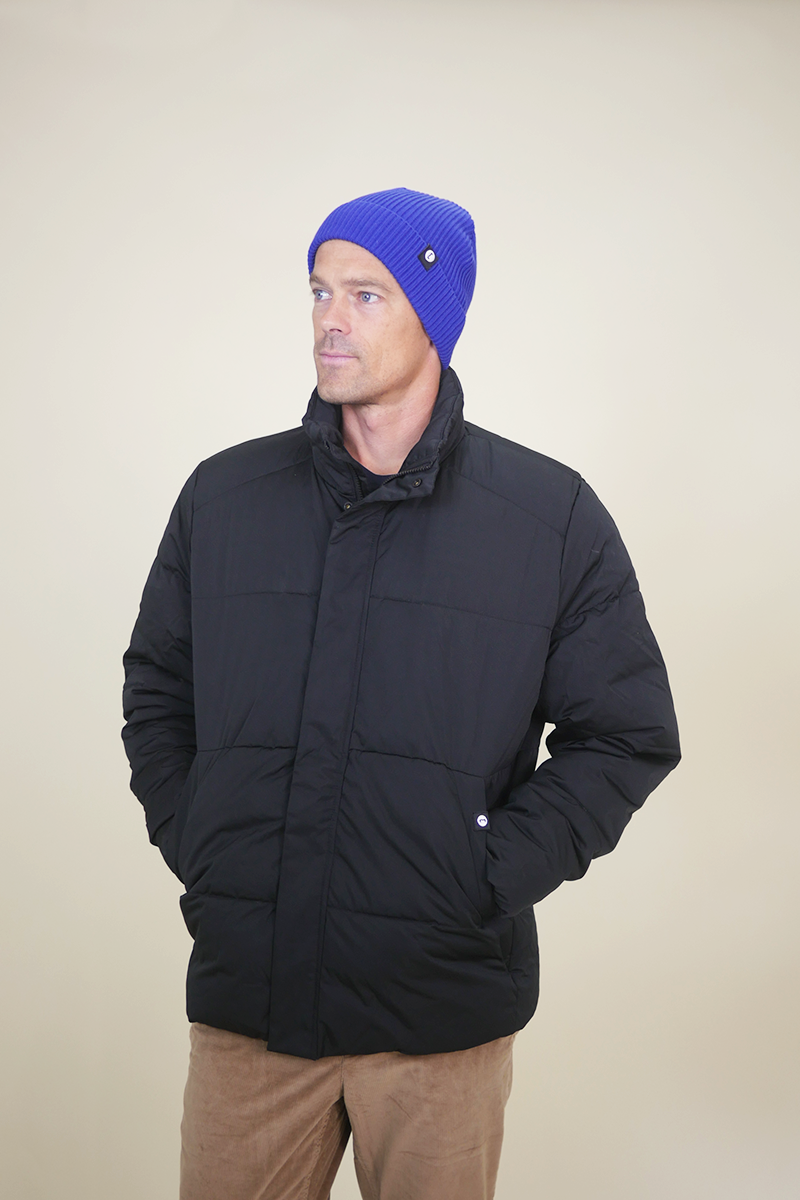Doudoune noire Chipiron Surf