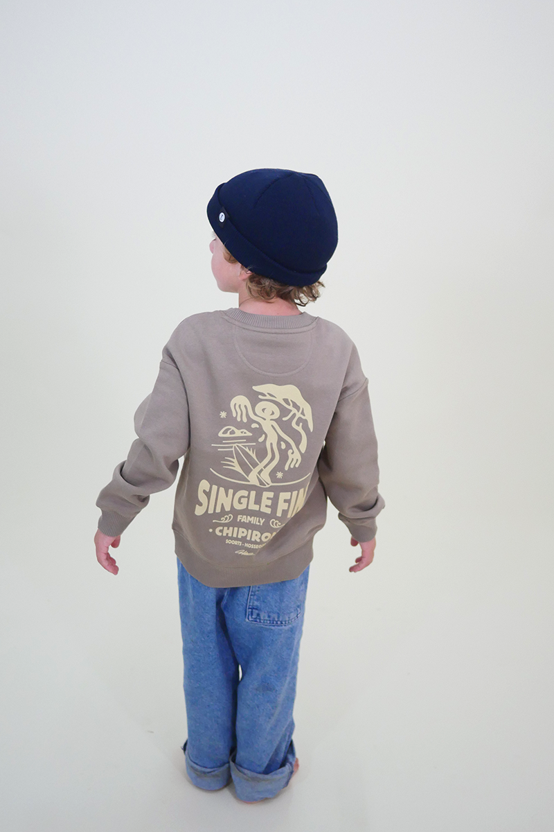 Sweat loose enfant Single Fin