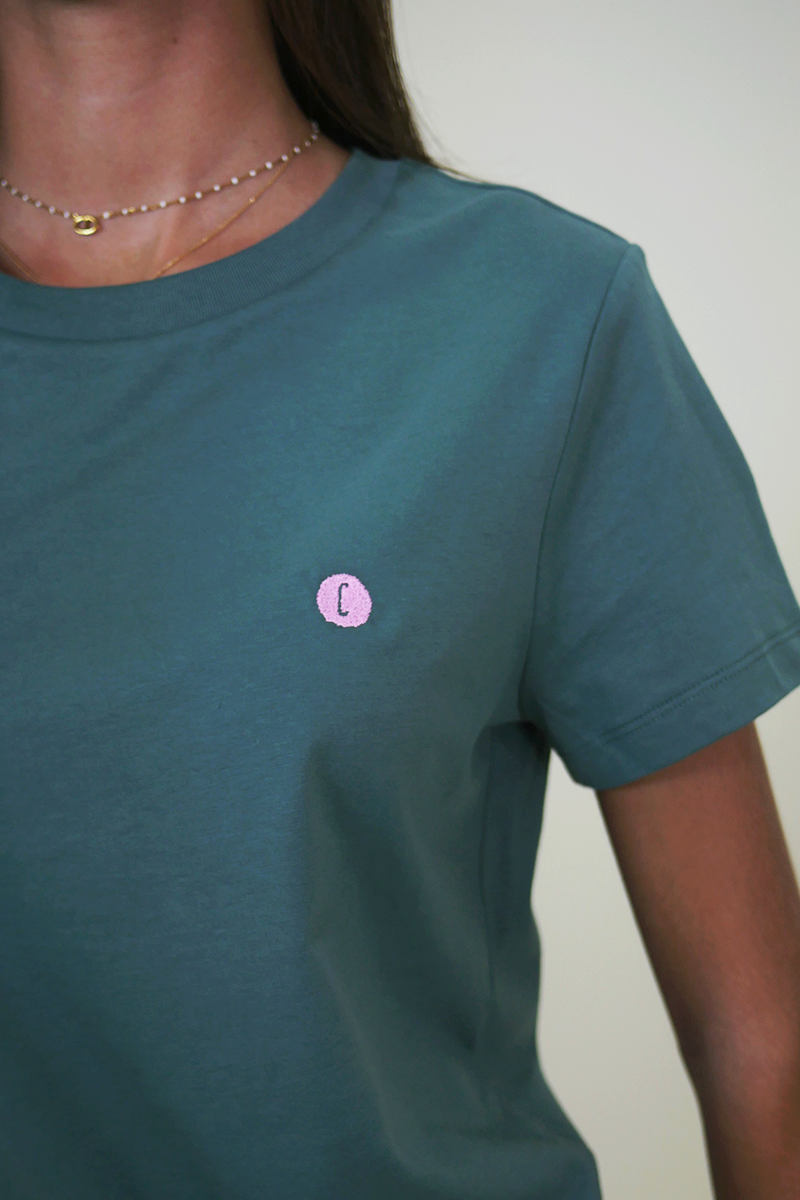 T-shirt femme broderie