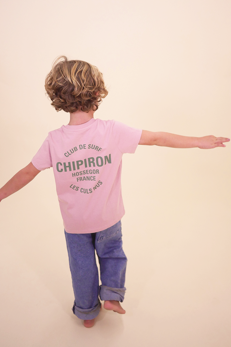 T-shirt enfant Club rose