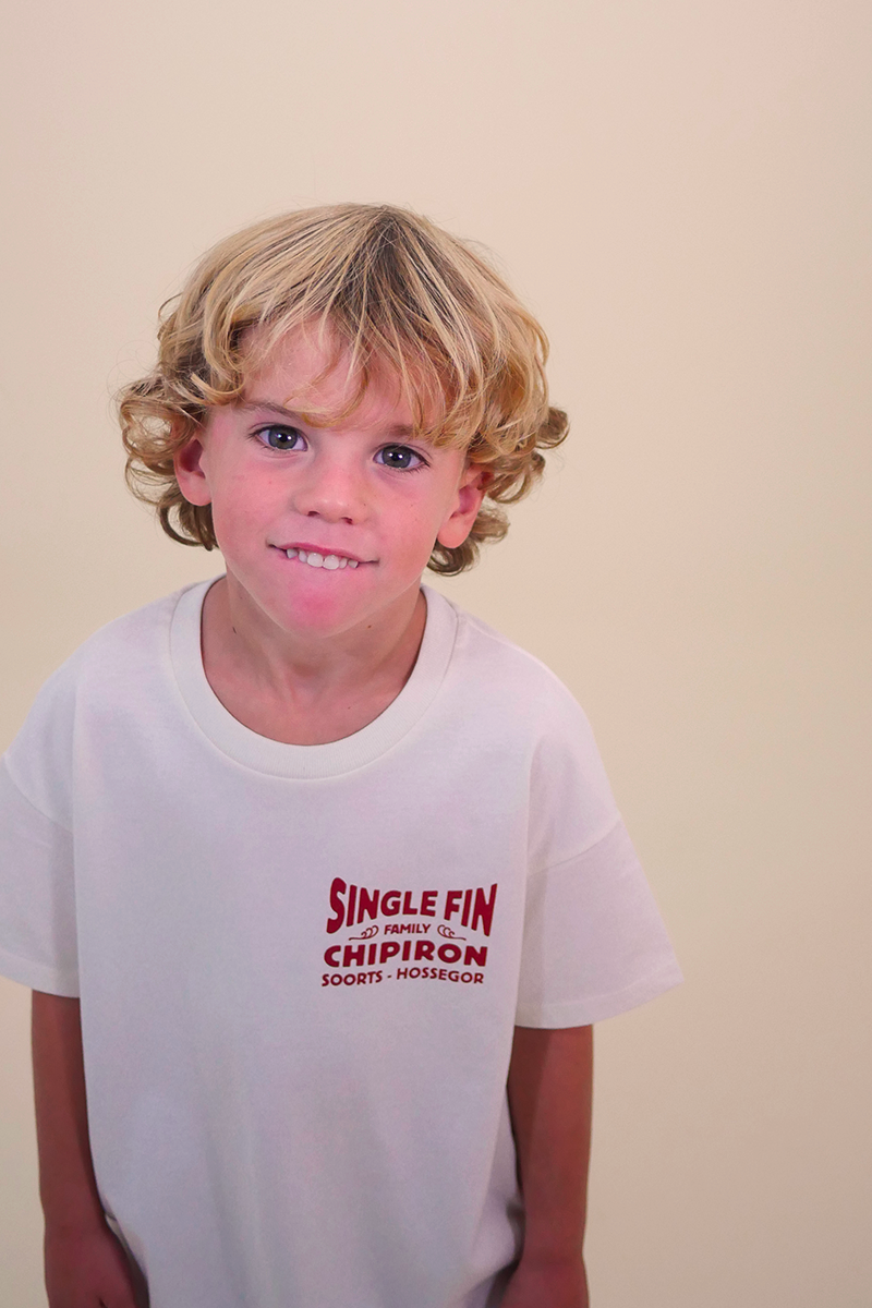 T-shirt enfant loose Single Fin