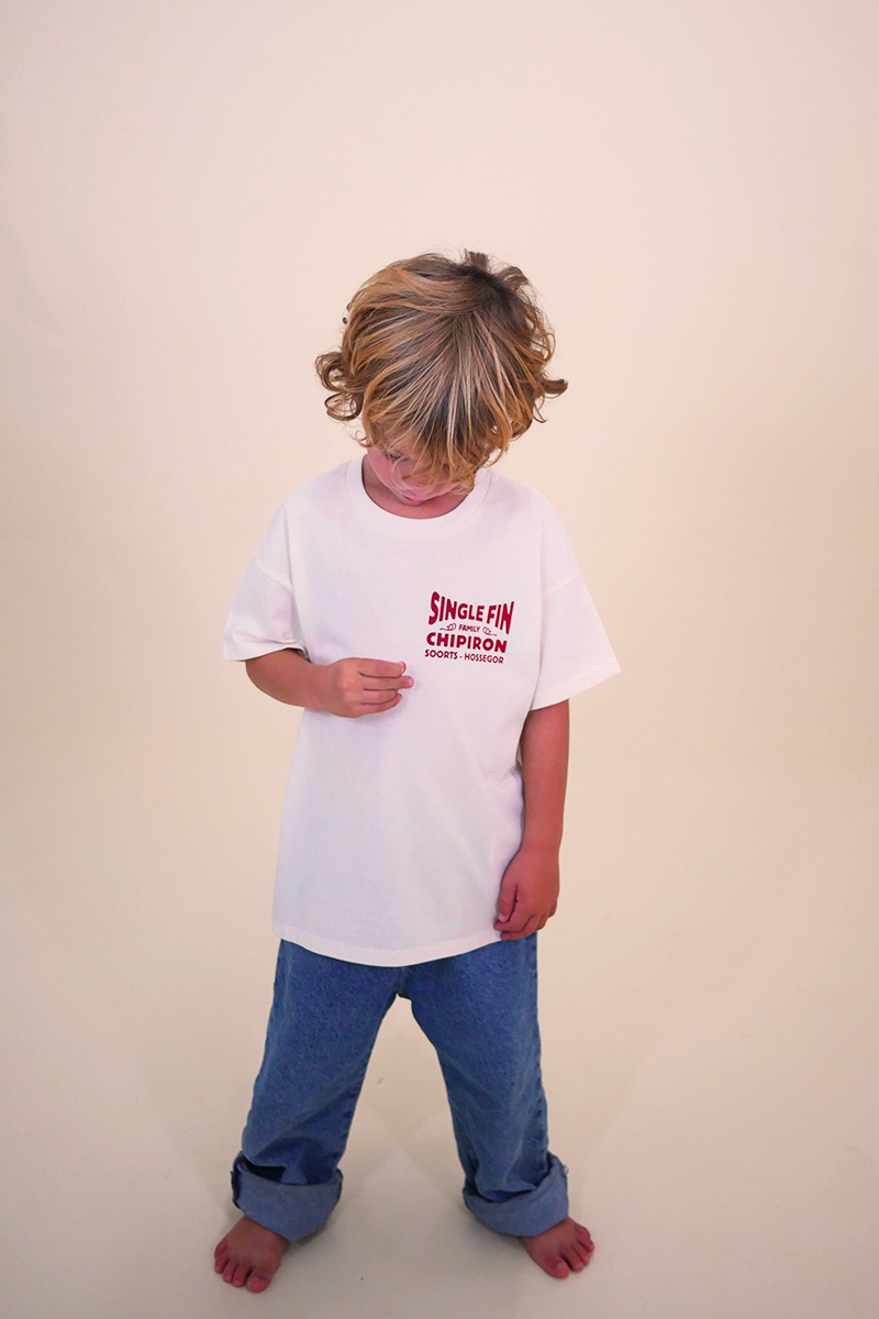 T-shirt enfant loose Single Fin