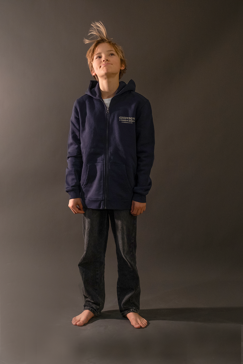 Sweat capuche zippé enfant Sofa