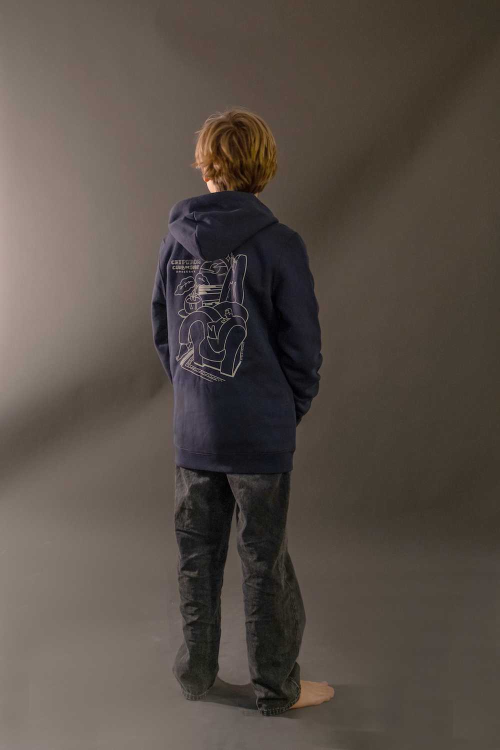 Sweat capuche zippé enfant Sofa