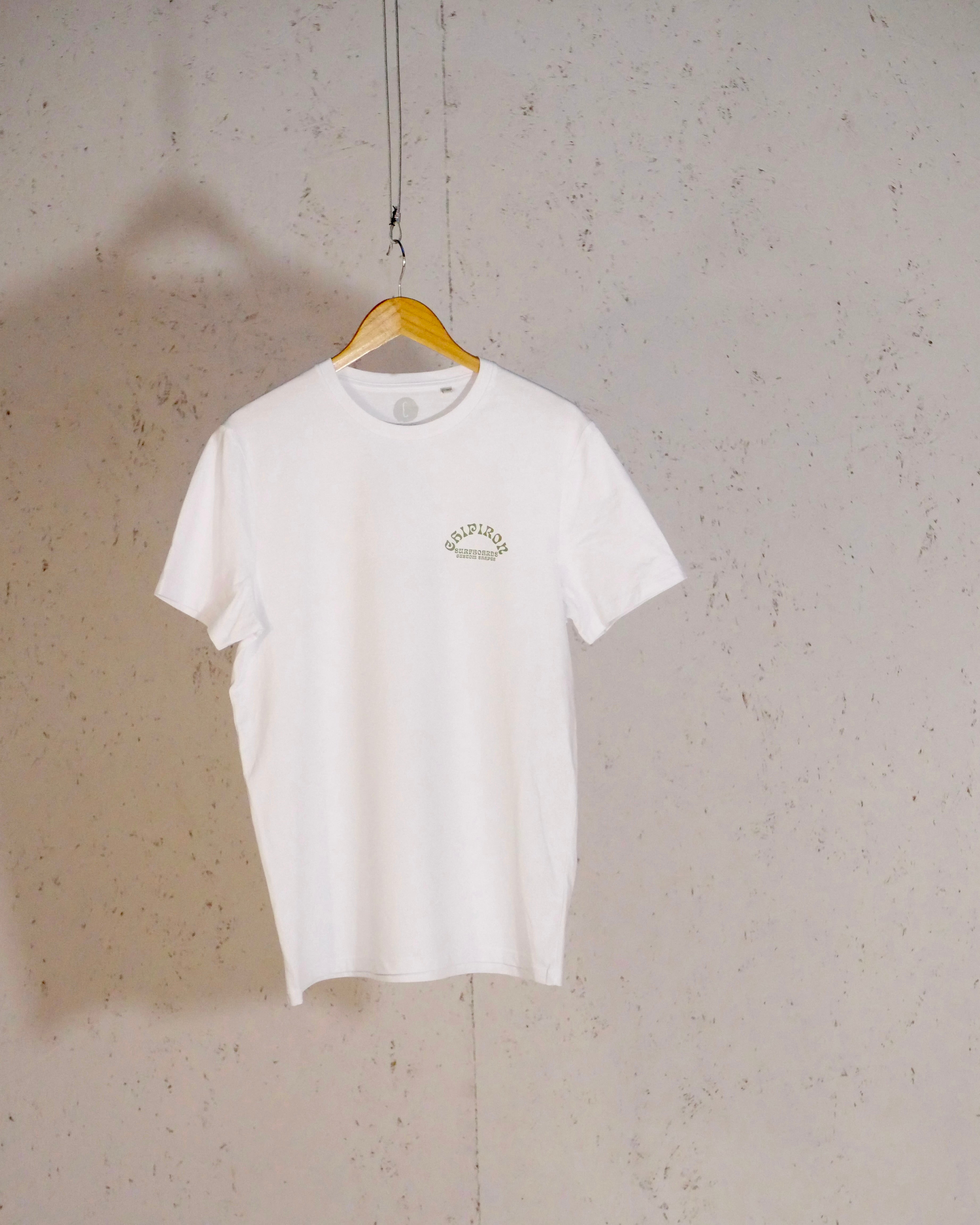 T-shirt blanc Custom Shapes