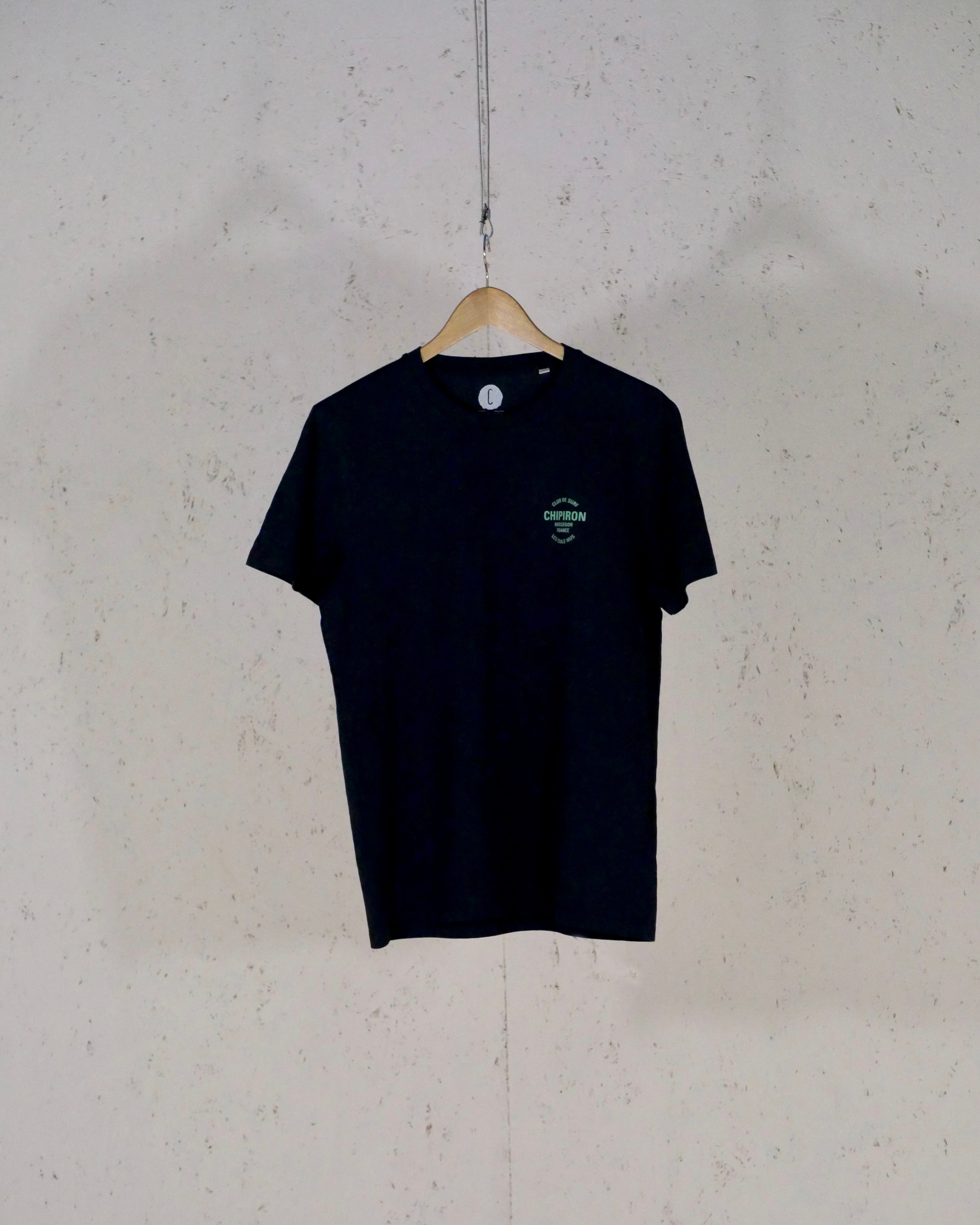 T-shirt bleu marine Club de surf