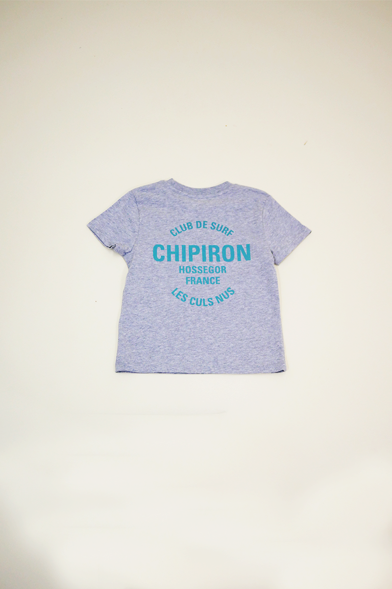 T-shirt enfant gris Club de surf