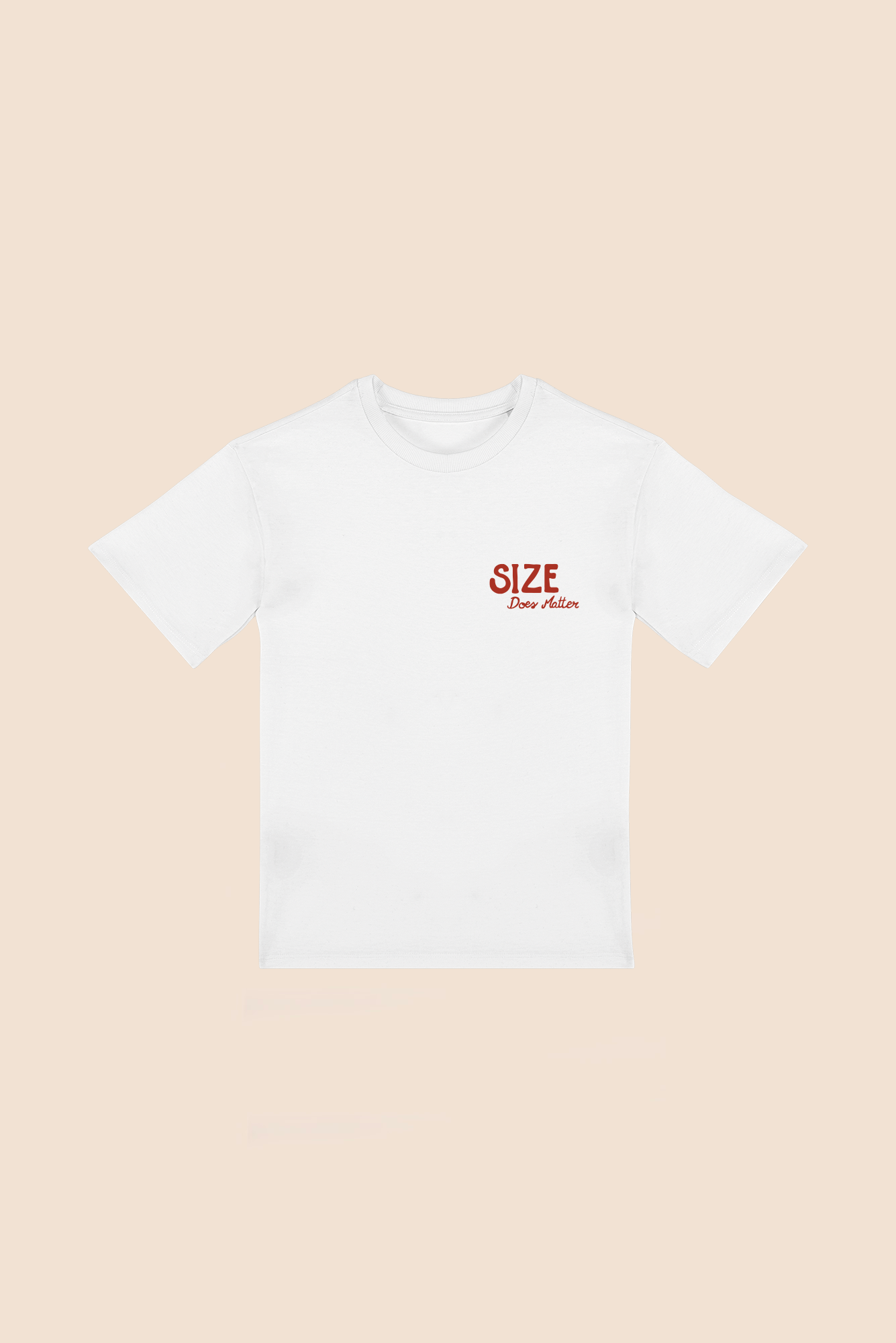 T-shirt enfant loose Size does matter