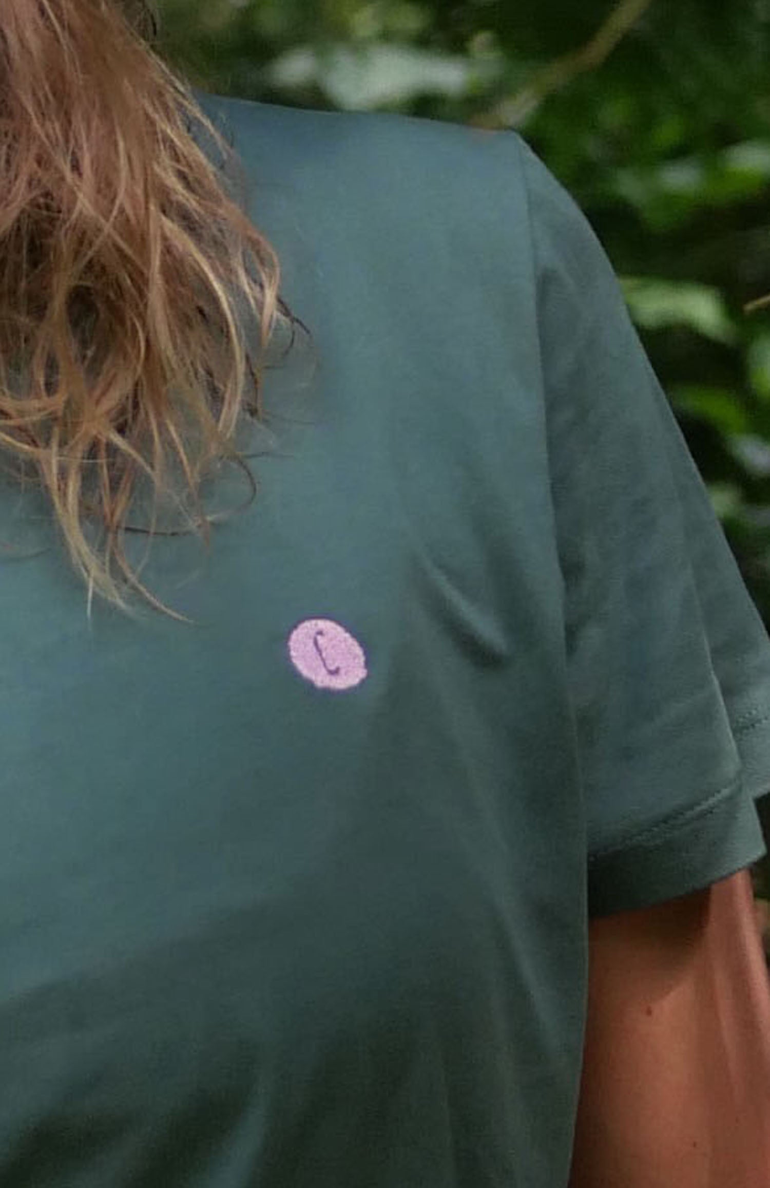 T-shirt femme mini patch