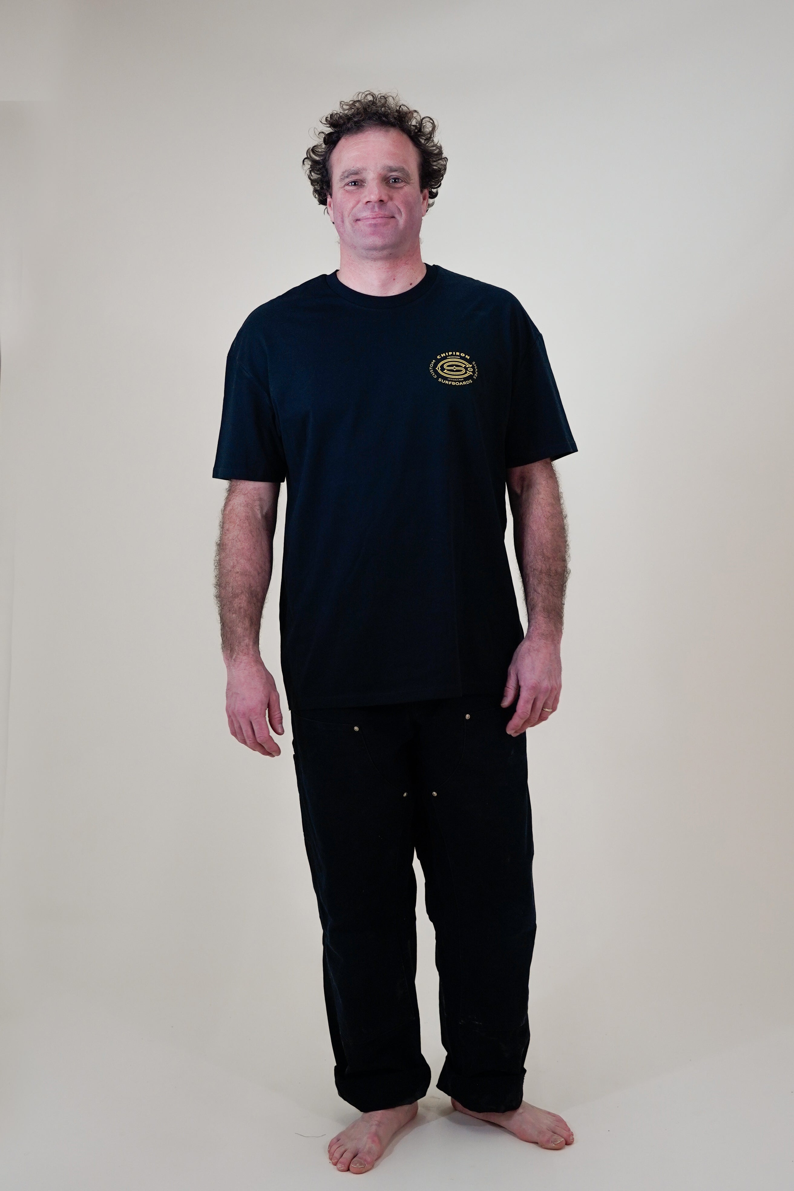 T-shirt noir Custom Shapes