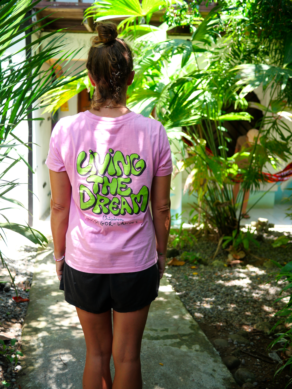 T-shirt femme Living the dream