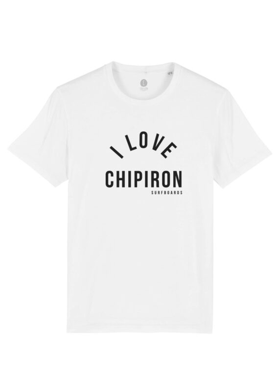 T-shirt I Love Chipiron blanc