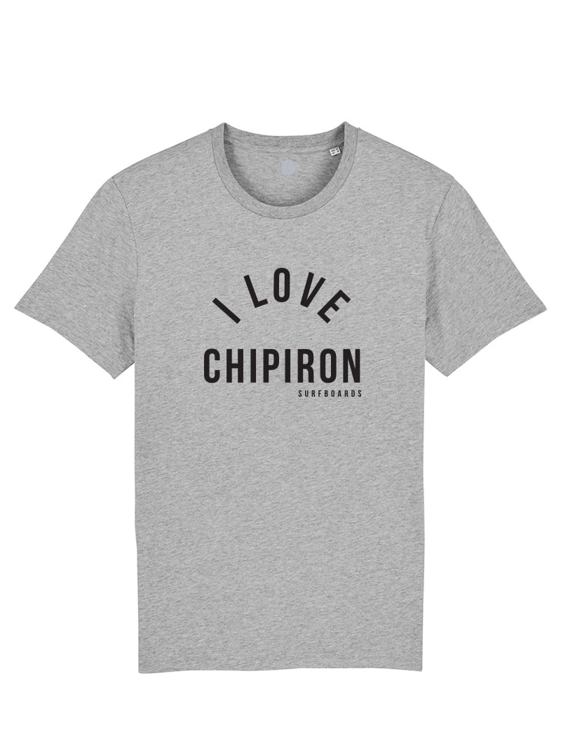 T-shirt I Love Chipiron gris