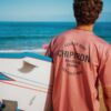 Surf tee anti uv corail par chipiron hossegor