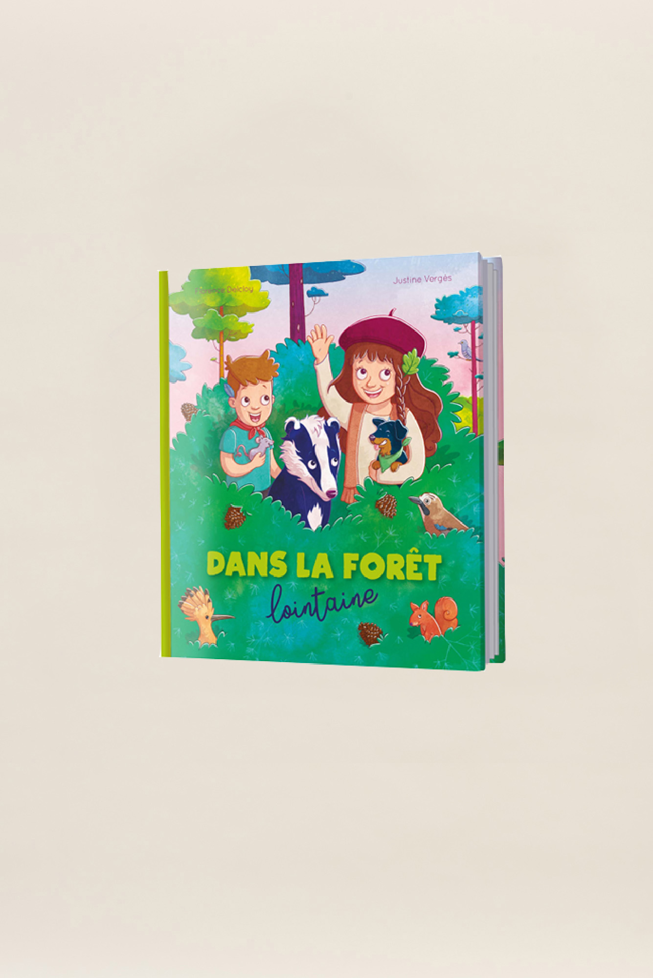 livre jeunesse dans la forêt lointaine édition chocolatine